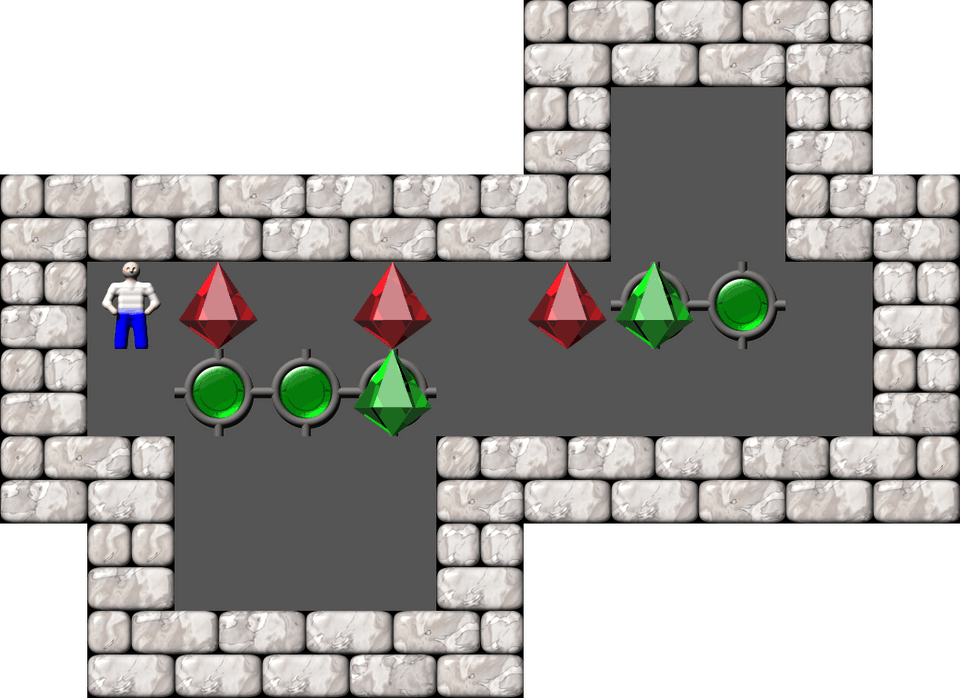 Sokoban Serg Belyaev 1 level 99